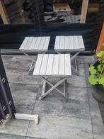3 handige opklapbare aluminium krukjes, Ophalen of Verzenden, Zo goed als nieuw, Campingstoel