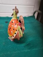 beeld haan metaal designe, Verzamelen, Beelden en Beeldjes, Ophalen of Verzenden