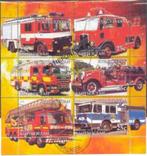 Brandweer wagens - Kyrgyzstan 2005 - Gestempeld b, Verzenden, Gestempeld, Auto's