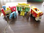 fisher price circus trein, Ophalen of Verzenden, Gebruikt, Duw- of Trekspeelgoed, Met geluid