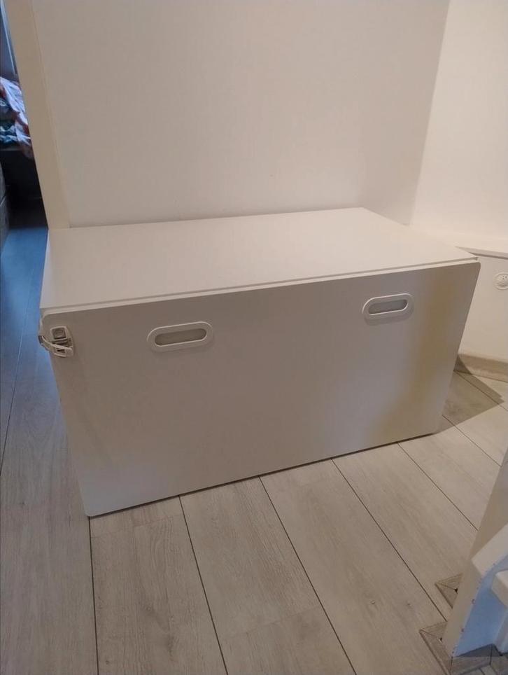 IKEA Småstad bank met lade kist, Kinderen en Baby's, Kinderkamer | Commodes en Kasten, Zo goed als nieuw, 75 tot 100 cm, 50 tot 70 cm