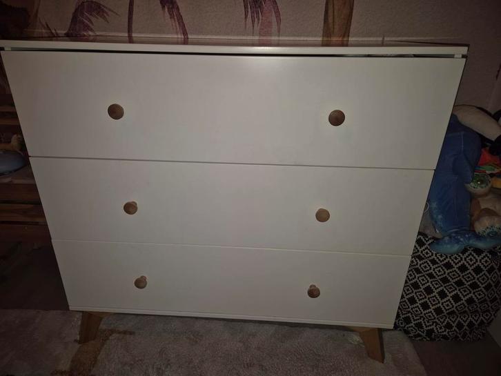 Twf babykamer wit, Kinderen en Baby's, Kinderkamer | Complete kinderkamers, Gebruikt, Jongetje of Meisje, Ophalen of Verzenden