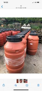 Tonnen € 7,50, Tuin en Terras, Regentonnen, 150 liter of meer, Ophalen, Zo goed als nieuw, Kunststof