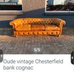 Chesterfield 3 zitter, Huis en Inrichting, Banken | Bankstellen, Ophalen, Gebruikt, Vintage, Driepersoons