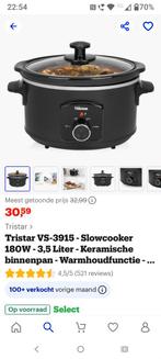 Tristar Slowcooker VS-3915 - 3.5L, Witgoed en Apparatuur, Slowcookers, Ophalen of Verzenden