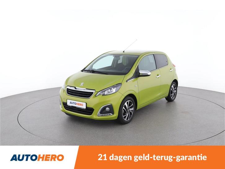 Peugeot 108 1.0 VTi Allure | YV76710 | (bj 2018, automaat), Auto's, Peugeot, Te koop, ABS, Airbags, Airconditioning, Alarm, Android Auto
