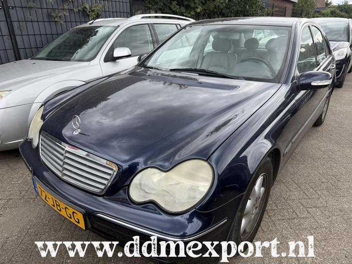 Mercedes-Benz C-Klasse 180 Elegance LEDER/CLIMA (bj 2002), Auto's, Mercedes-Benz, Bedrijf, Te koop, C-Klasse, ABS, Airbags, Alarm