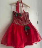 Rood aardbeien kostuum - Maat M, Maat 38/40 (M), Carnaval, Ophalen of Verzenden, Zo goed als nieuw