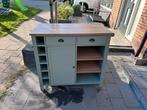 Keuken eiland - z.g.a.n. (bar-blad defect), Ophalen, 100 tot 150 cm, Zo goed als nieuw, Minder dan 100 cm