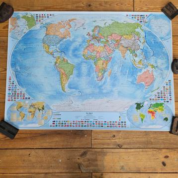 Wereldkaart - Die Welt beschikbaar voor biedingen