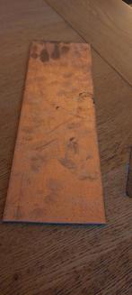 Roodkoper Plaat - 115x440mm, Ophalen of Verzenden