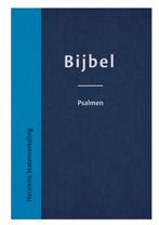 Gezocht! Gebruikte of z.g.a.n. HSV Bijbel Psalmen maat 18x13, Ophalen of Verzenden, Zo goed als nieuw, Christendom | Protestants
