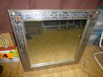 spiegel Ikea zilverkleur met blauw en rood, Ophalen, Gebruikt, Vierkant, Minder dan 100 cm