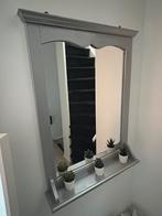 Vintage Zilveren Spiegel, Ophalen, Minder dan 50 cm, Gebruikt, Minder dan 100 cm