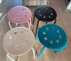 Set van 4 IKEA krukjes, Ophalen, Kunststof, Gebruikt, Overige kleuren
