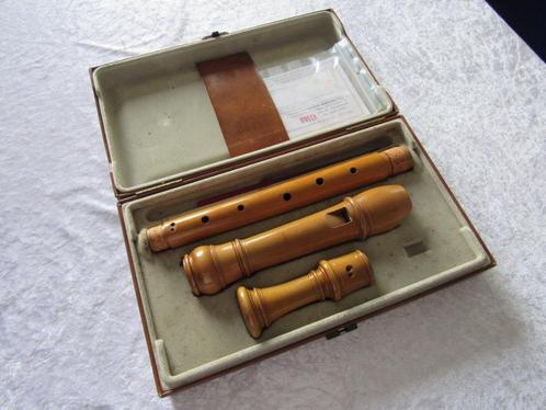 Moeck 349 tenor blokfluit, Muziek en Instrumenten, Blaasinstrumenten | Blokfluiten, Gebruikt, Tenor, Met koffer, hoes of etui
