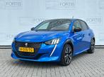 Peugeot 208 1.2 PureTech GT-Line NL AUTO | PANO | HALF LEDER, Euro 6, 1199 cc, Blauw, 48 €/maand