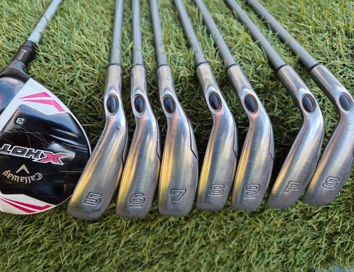 Callaway dames golfset, Sport en Fitness, Golf, Gebruikt, Set, Callaway, Ophalen of Verzenden
