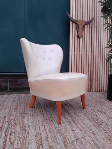 Vintage cocktailstoeltje Tijsseling Sixties club fauteuiltje beschikbaar voor biedingen