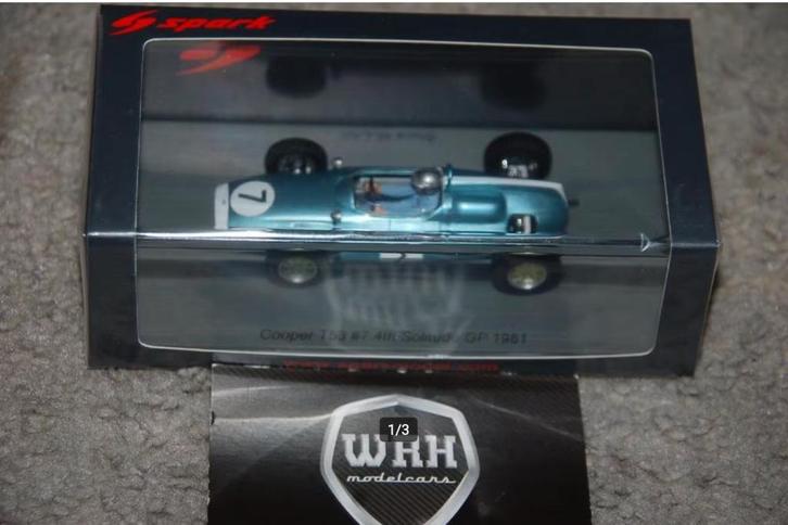 SALE !! 1:43 COOPER T53 MCLAREN SPARK S8066 WRH, Hobby en Vrije tijd, Modelauto's | 1:43, Zo goed als nieuw, Auto, Overige merken
