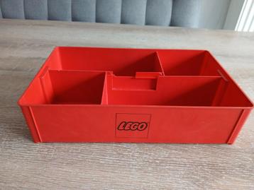 Vintage lego sorteerbak rood sorteer doosje bak  beschikbaar voor biedingen
