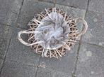 Leuke ronde bloemenmand met handvatten voor op tafel, Tuin, Minder dan 30 cm, Minder dan 60 cm, Rond