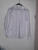Wit overhemd witte blouse S slim, Kleding | Heren, Verzenden, Zo goed als nieuw, Wit, Halswijdte 38 (S) of kleiner
