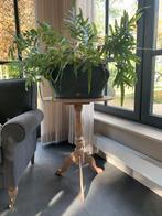 Landelijk kruiklamp tafeltje Flamant., Huis en Inrichting, Ophalen, Zo goed als nieuw, 50 tot 75 cm, Ovaal