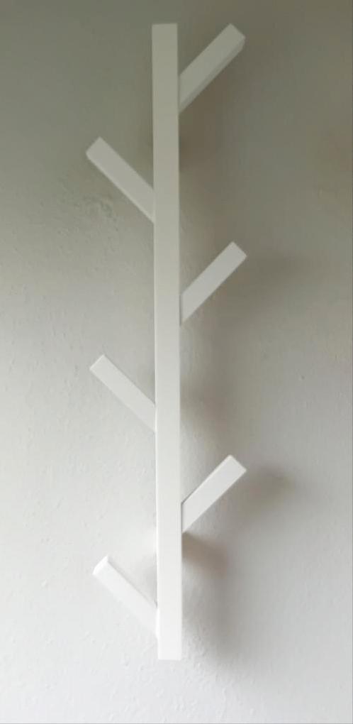 Hanger / kapstok wit, 3 stuks, Huis en Inrichting, Woonaccessoires | Kapstokken, Zo goed als nieuw, Wandkapstok, Minder dan 100 cm