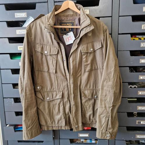 Woolrich Waxjas in nieuwstaat maat XL, Kleding | Heren, Jassen | Zomer, Zo goed als nieuw, Maat 56/58 (XL), Groen, Ophalen