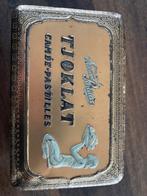 Vintage Tjoklat Camee Pastilles Blikken Doos, Verzamelen, Ophalen of Verzenden, Gebruikt, Koek(jes), Overige merken