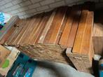 Teakhout, Doe-het-zelf en Verbouw, Hout en Planken, Ophalen, Gebruikt, Minder dan 25 mm, Plank