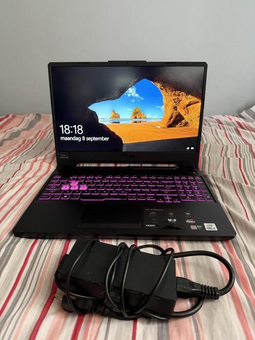 ASUS TUF Gaming F15 - Inclusief Oplader en Hoes, Computers en Software, Windows Laptops, Zo goed als nieuw, 15 inch, SSD, 4 Ghz of meer