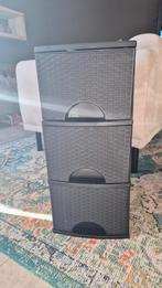 Kunststof ladekastje - 3 lades, Ophalen