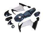Minibike Pocketbike Kappen Set 39/49cc Zwart - Nieuw!, Fietsen en Brommers, Minibikes, Midibikes en Pitbikes, Ophalen of Verzenden