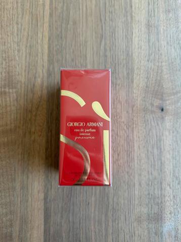 Nieuw! Giorgio Armani Si Passione Parfum 50ML beschikbaar voor biedingen
