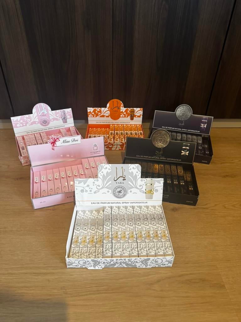 Diverse travel parfums 35 ml, Ophalen of Verzenden, Nieuw