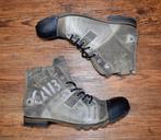 YELLOW CAB - leren Industrial boots Y15012 Beige - maat 50, Overige kleuren, Boots, Nieuw, Ophalen of Verzenden