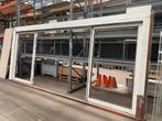 Hard houten schuifpui, Ophalen, Gebruikt, 225 cm of meer, Inclusief glas