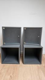Ikea Eket kastjes met glazen deurtjes + folie, Huis en Inrichting, Kasten | Overige, Ophalen