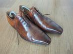 Leren schoenen van Magnianni maat 43,5, Ophalen, Gedragen, Bruin