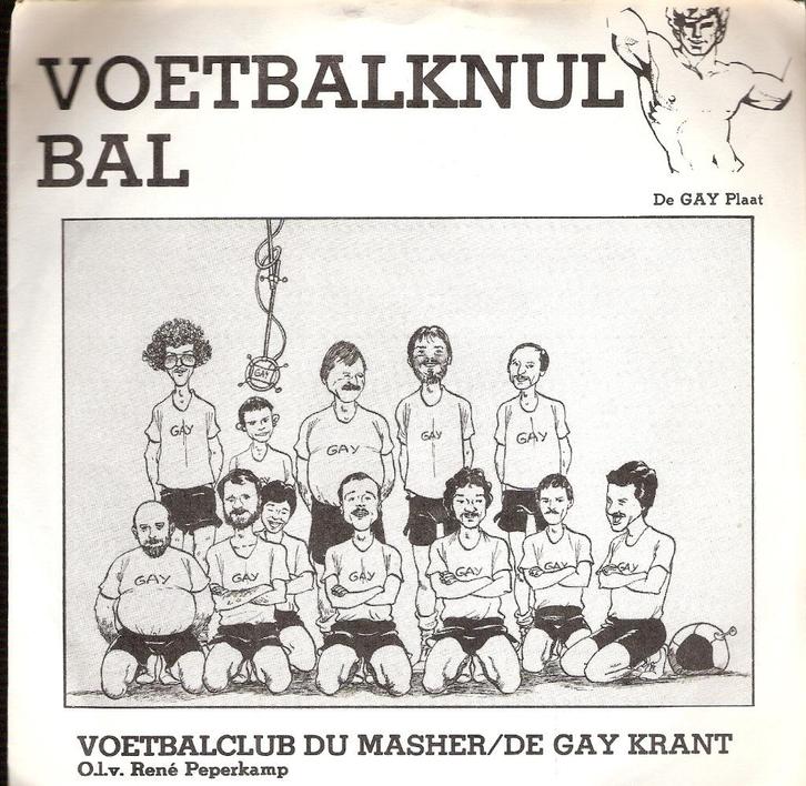 GAYSINGLE -(Henk Krol Gay Krant/Du Masher) RARE!!!, Boeken, Muziek, Gelezen, Algemeen, Ophalen