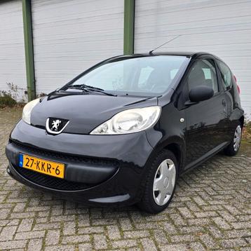 VERKOCHT Peugeot 107 1.0 12V 3DR 2006 Zwart beschikbaar voor biedingen