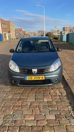 Dacia Sandero 1.2 16V 2009 Blauw, Auto's, Voorwielaandrijving, 74 pk, Blauw, Origineel Nederlands