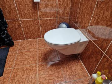 Zeer nette badkamer meubels: Hangtoilet met Bril   beschikbaar voor biedingen