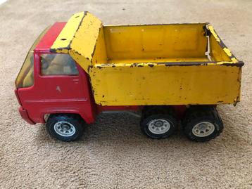 TONKA kiep vrachtwagen - geel met rode cabine beschikbaar voor biedingen