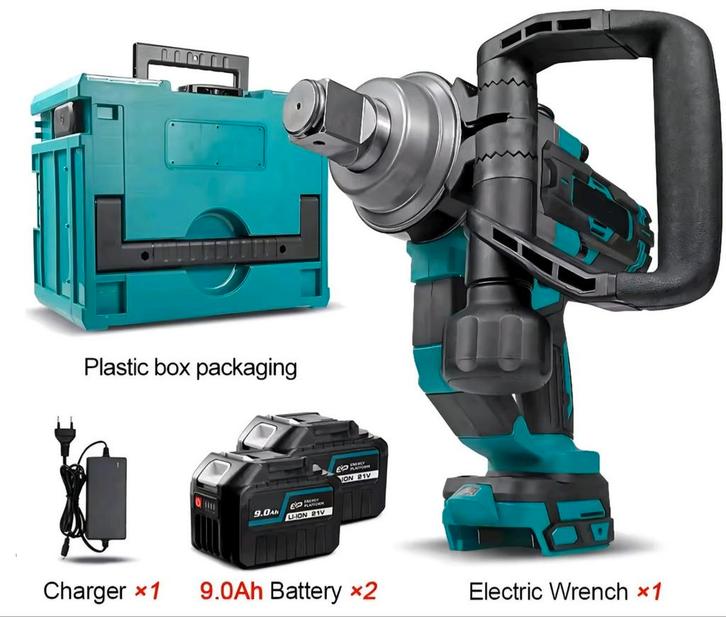 Slagmoersleutel 1 inch 5000nm, Doe-het-zelf en Verbouw, Gereedschap | Boormachines, Nieuw, Overige typen, 600 watt of meer, Variabele snelheid