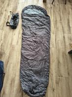 Mooie grijze mummy slaapzak met compressie hoes. Kampeerbed., Caravans en Kamperen, Slaapzakken, Gebruikt, Onb, Ophalen of Verzenden