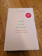 Nooit meer te druk - Tony Crabbe, Ophalen of Verzenden