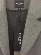 NIEUW, Selected Femme wollen jas, 38, Kleding | Dames, Jassen | Winter, Ophalen of Verzenden, Nieuw, Maat 38/40 (M), Grijs